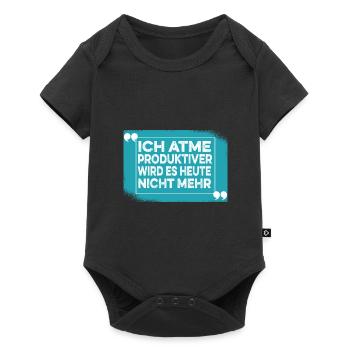 Sarcasm Saying Black Humor Funny Irony - Baby Premium short-sleeve bodysuit - black - Front
