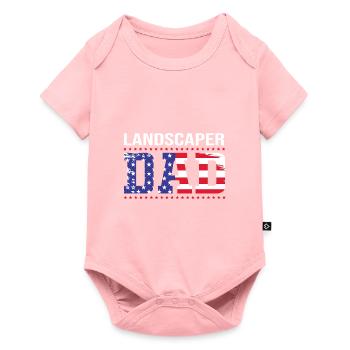 Landscaper Gardener Gardener Garden - Baby Premium short-sleeve bodysuit - rose - Front