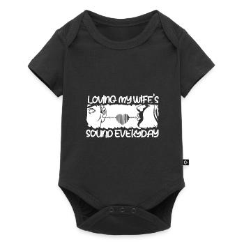 Tontechniker Sound Audio Engineer - Baby Premium Kurzarmbody - Schwarz - Vorne