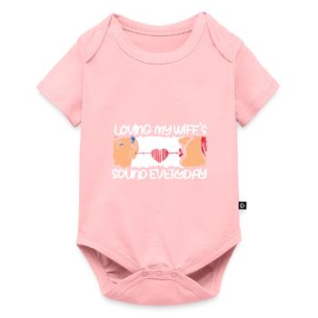 Ingénieur du son Tontechniker - Body à manches courtes Premium Bébé - rose - Devant