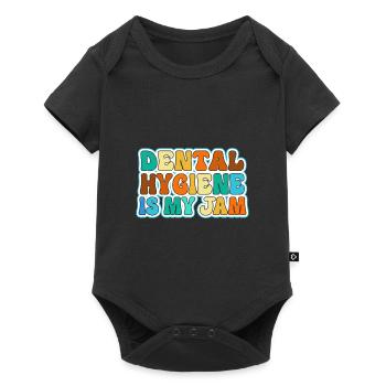 Receptionist Dentist Dental Dentist - Baby Premium short-sleeve bodysuit - black - Front