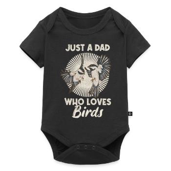 Birding Design for Your Bird Watching Dad - Baby Premium short-sleeve bodysuit - black - Front