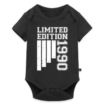 1990 Anniversary Born in 1990 Limited Edition - Baby Premium short-sleeve bodysuit - black - Front