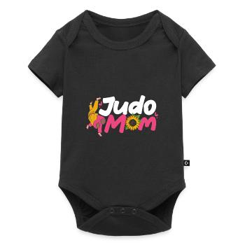 Judo - Baby Premium Kurzarmbody - Schwarz - Vorne