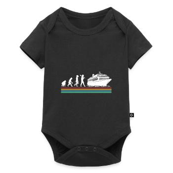 Cruise Cruise Ship Evolution - Baby Premium short-sleeve bodysuit - black - Front