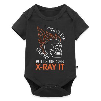 radiology - Baby Premium short-sleeve bodysuit - black - Front