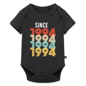 Vintage 1994 birthday year of birth retro vintage - Baby Premium short-sleeve bodysuit - black - Front