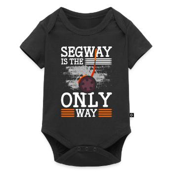 Segway Floating Board - Baby Premium short-sleeve bodysuit - black - Front