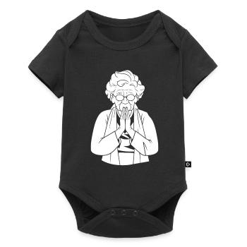 Christian Christianity Granny - Baby Premium short-sleeve bodysuit - black - Front