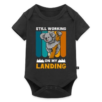 Koala Bear Bear Marsupial - Baby Premium short-sleeve bodysuit - black - Front