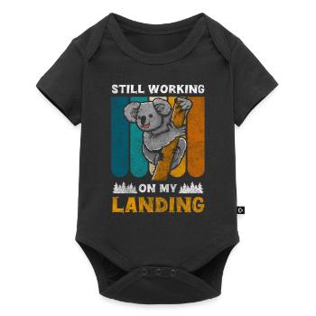 Koala Outback Species Conservation Animal - Baby Premium short-sleeve bodysuit - black - Front