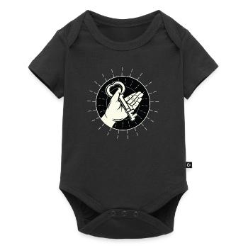 Key Of Life Hoffnung Schlüssel Weihnachten Geschen - Baby Premium Kurzarmbody - Schwarz - Vorne