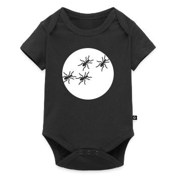fourmi - Body à manches courtes Premium Bébé - noir - Devant