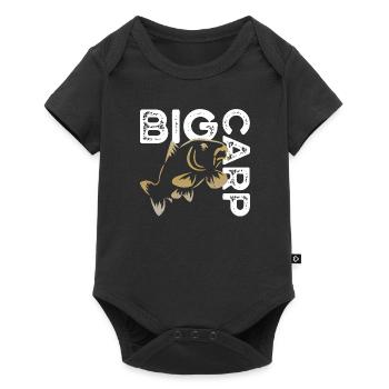 Big Carp - Baby Premium short-sleeve bodysuit - black - Front