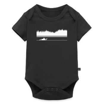 Rétro Grand Prix Aménagement paysager - Body à manches courtes Premium Bébé - noir - Devant