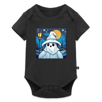Mignon petit croque-mitaine - Body à manches courtes Premium Bébé - noir - Devant