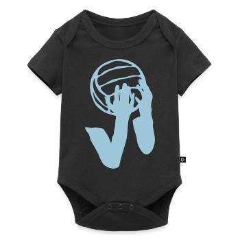 volleyball schwitzkasten wasserball logo - Body à manches courtes Premium Bébé - noir - Devant