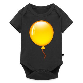 Smiley Balloon - Body à manches courtes Premium Bébé - noir - Devant