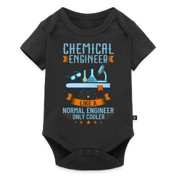 Chemical Engineer Chemical Engineering Science - Baby Premium short-sleeve bodysuit - black - Front