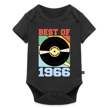 Best of 1966 - Baby Premium Kurzarmbody - Schwarz - Vorne