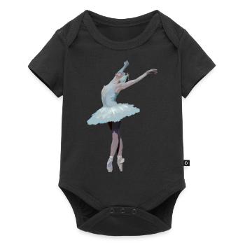 Classical dancer - Baby Premium short-sleeve bodysuit - black - Front