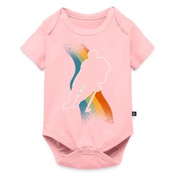 Eishockey Hockey sur glace - Body à manches courtes Premium Bébé - rose - Devant