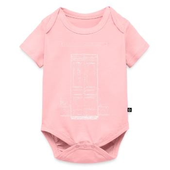 The door - Baby Premium short-sleeve bodysuit - rose - Front