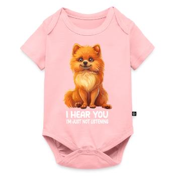 Spitz nain - Body à manches courtes Premium Bébé - rose - Devant