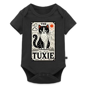 Tuxie - Body à manches courtes Premium Bébé - noir - Devant