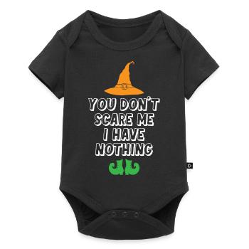 You Don't Scare Me I Have Nothing - Baby Premium short-sleeve bodysuit - black - Front