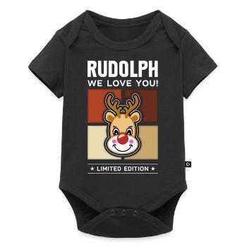 Rudolph - Body à manches courtes Premium Bébé - noir - Devant