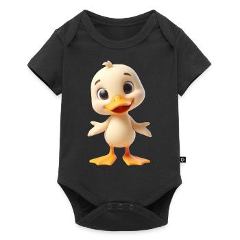 Canard 3 - Body à manches courtes Premium Bébé - noir - Devant