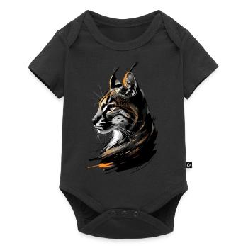 Karakal - Baby Premium Kurzarmbody - Schwarz - Vorne