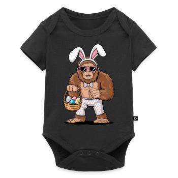 Bigfoot Easter - Baby Premium short-sleeve bodysuit - black - Front