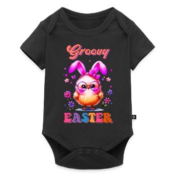 Easter Easter Bunny Easter Eve Easter Sunday Easter Egg Spring - Baby Premium short-sleeve bodysuit - black - Front