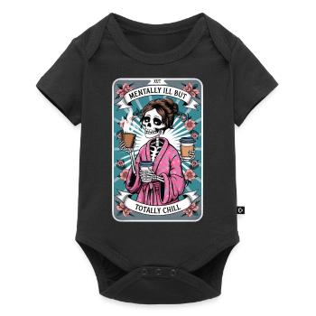Tarotkarte - Baby Premium Kurzarmbody - Schwarz - Vorne