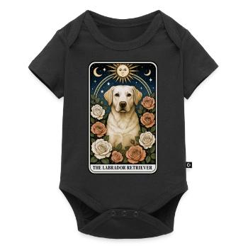 Labrador Retriever - Baby Premium Kurzarmbody - Schwarz - Vorne