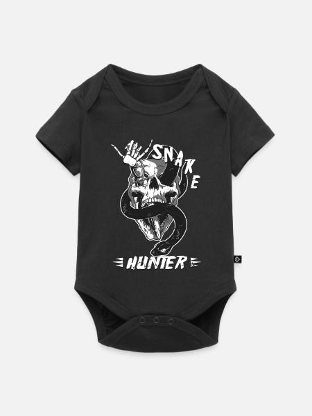 Schlangen Jäger - Baby Premium Kurzarmbody - Schwarz