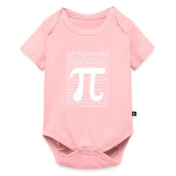 Math My Password Is The Last 8 Digits Of 3.14 Pi - Baby Premium short-sleeve bodysuit - rose - Front