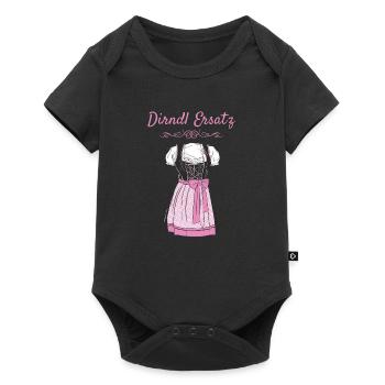 Volksfest Dirndl Ersatz Dirndl Ersatz - Body à manches courtes Premium Bébé - noir - Devant