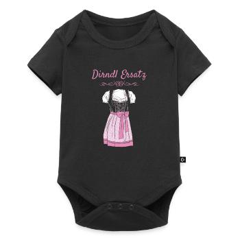 Volksfest Dirndl Ersatz Dirndl Ersatz - Body à manches courtes Premium Bébé - noir - Devant
