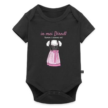 Volksfest In Mei Dirndl Kumm I Nimma Nei Dirndl - Baby Premium short-sleeve bodysuit - black - Front