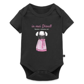 Volksfest In Mei Dirndl Kumm I Nimma Nei Dirndl - Baby Premium short-sleeve bodysuit - black - Front
