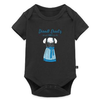 Volksfest Dirndl Ersatz Dirndl Ersatz - Body à manches courtes Premium Bébé - noir - Devant