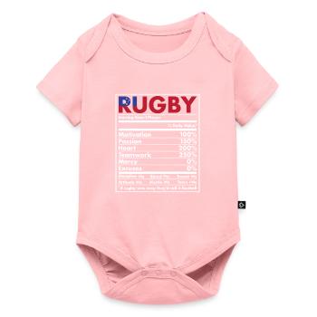 Nutrition Samoa Rugby - Baby Premium short-sleeve bodysuit - rose - Front
