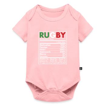 Nutrition Italy Rugby - Baby Premium short-sleeve bodysuit - rose - Front
