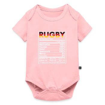 Nutrition Allemagne Rugby - Body à manches courtes Premium Bébé - rose - Devant