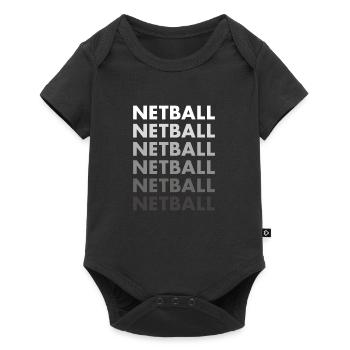 Sport Netball - Baby Premium short-sleeve bodysuit - black - Front