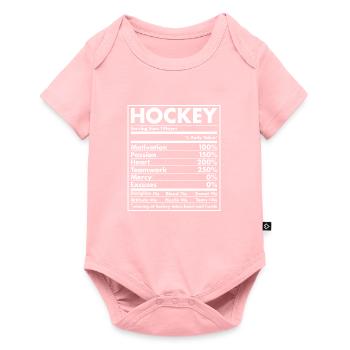 Sport Nutrition Hockey - Body à manches courtes Premium Bébé - rose - Devant