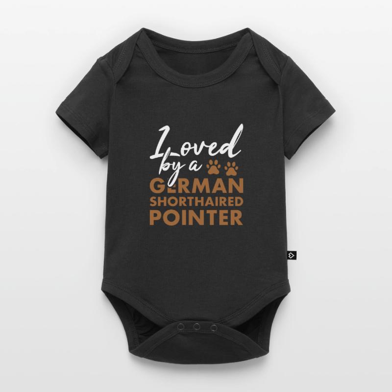 Loved By A German Shorthaired Pointer Baby Premium Kurzarmbody